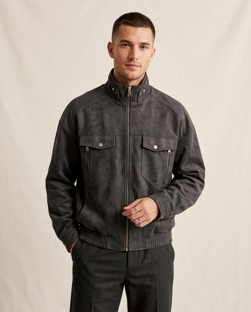 Lands Mode - Riram | Veloursartig Kastig Jacke Herren