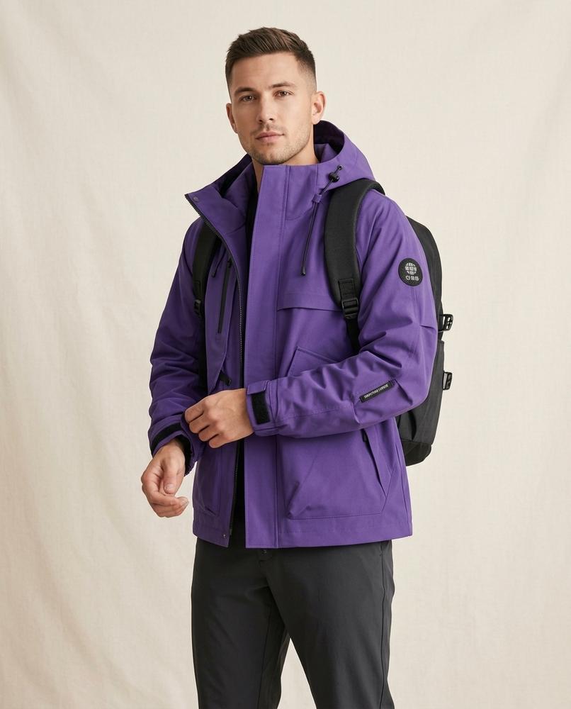Lands Mode - Riren | Gefütterte Funktionale Jacke Herren