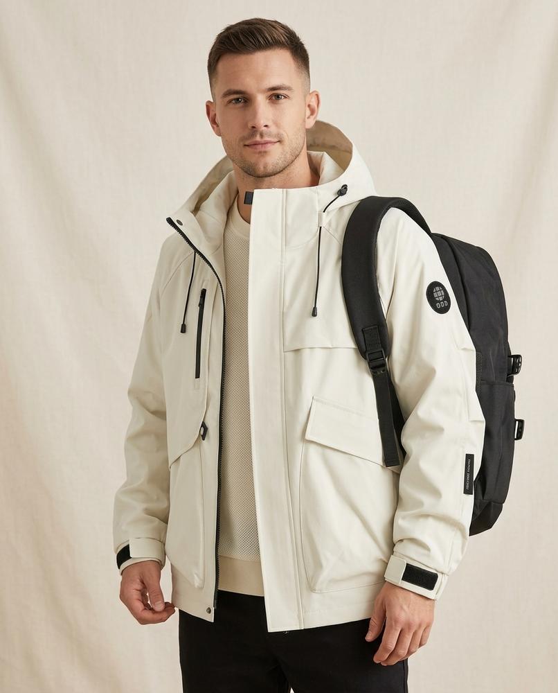 Lands Mode - Riren | Gefütterte Funktionale Jacke Herren