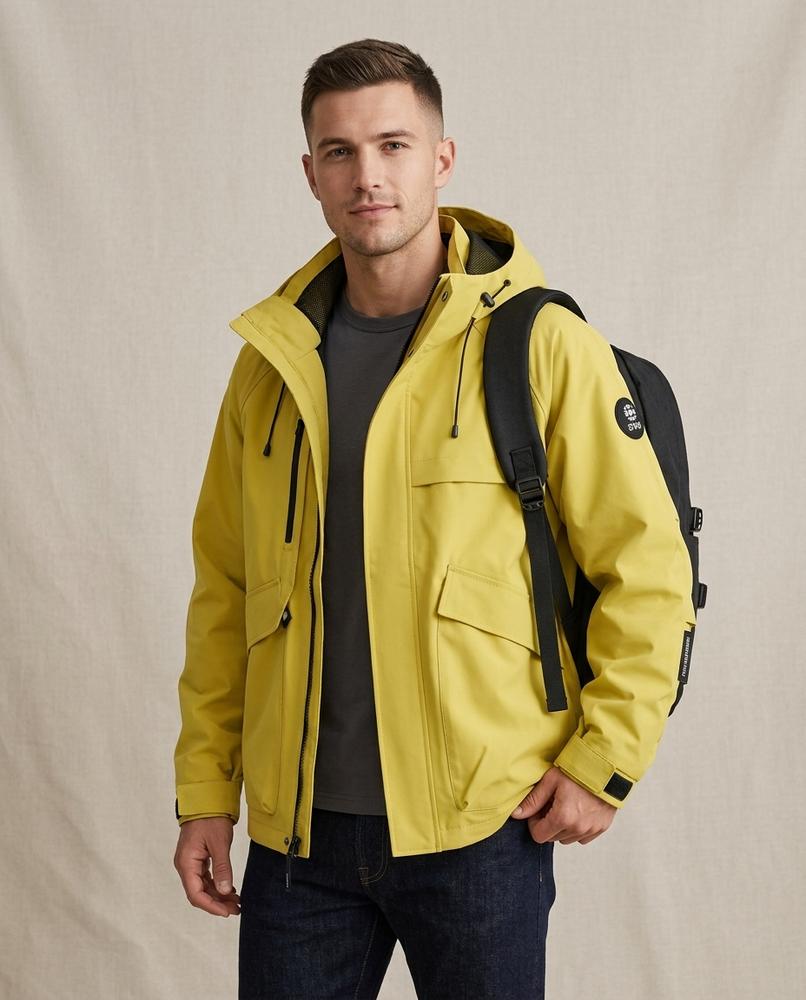 Lands Mode - Riren | Gefütterte Funktionale Jacke Herren