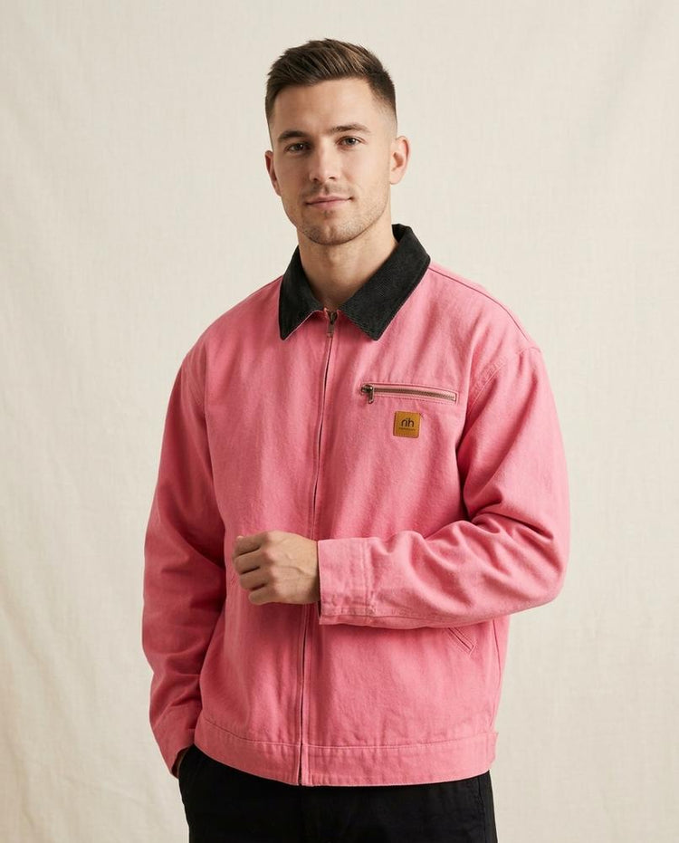 Beanland - Noral | Reißverschluss Canvas Jacke Unisex