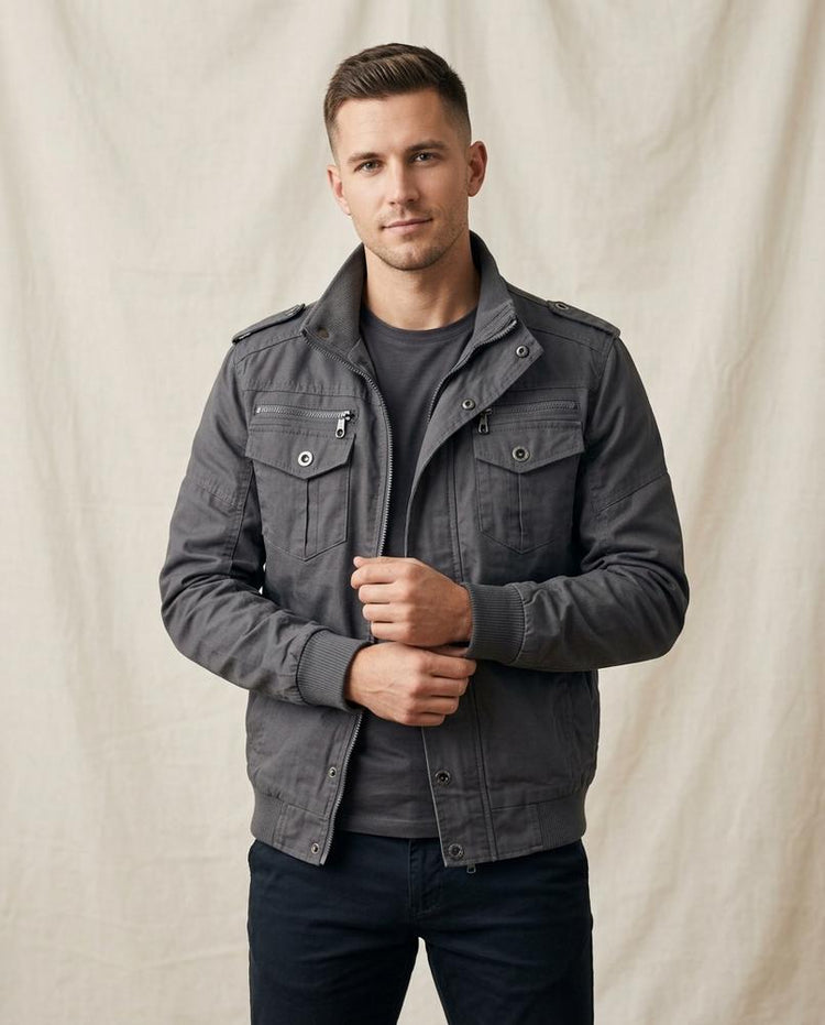 Beanland - Daron | Funktional Gerippt Jacke Herren