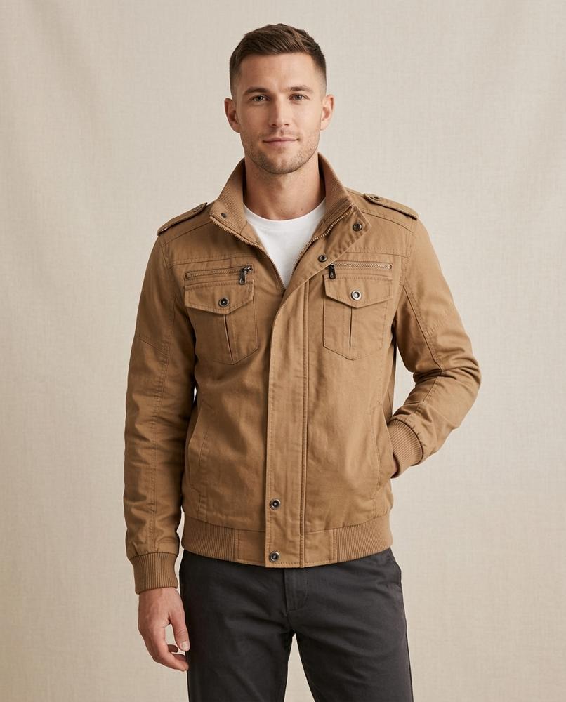 Beanland - Daron | Funktional Gerippt Jacke Herren