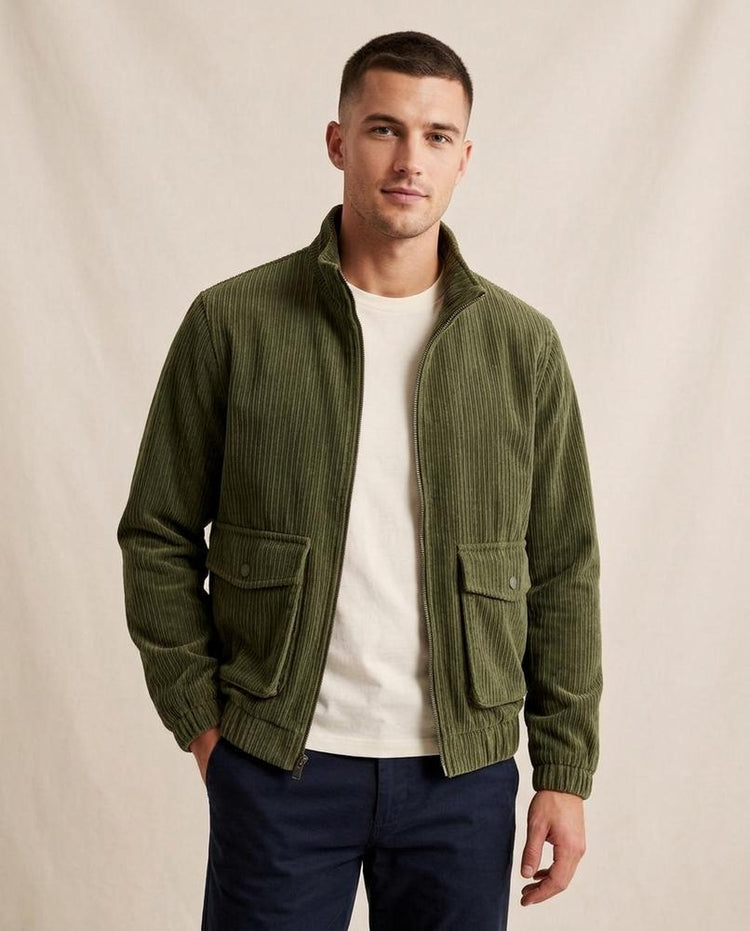 Beanland - Vulun | Gerippt Hochgeschlossen Jacke Herren