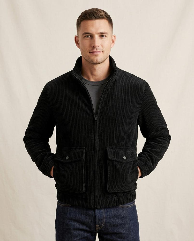 Beanland - Vulun | Gerippt Hochgeschlossen Jacke Herren