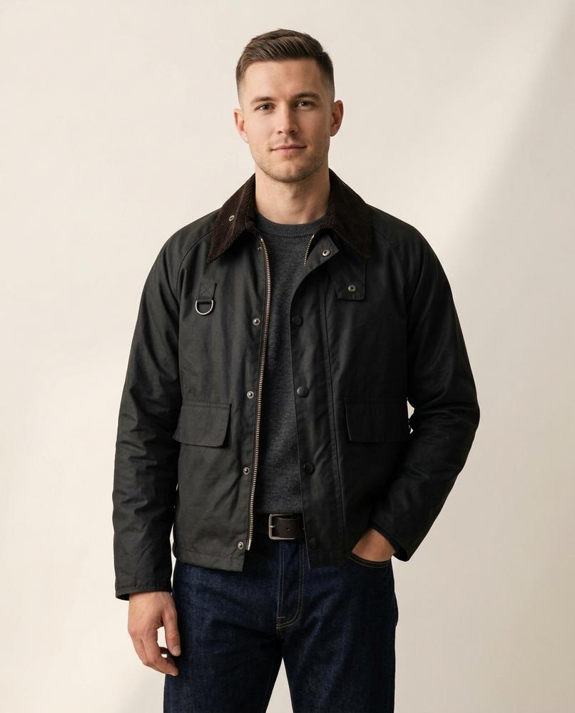 Lands Mode - Tuwik | Gewachste Gefütterte Jacke Unisex
