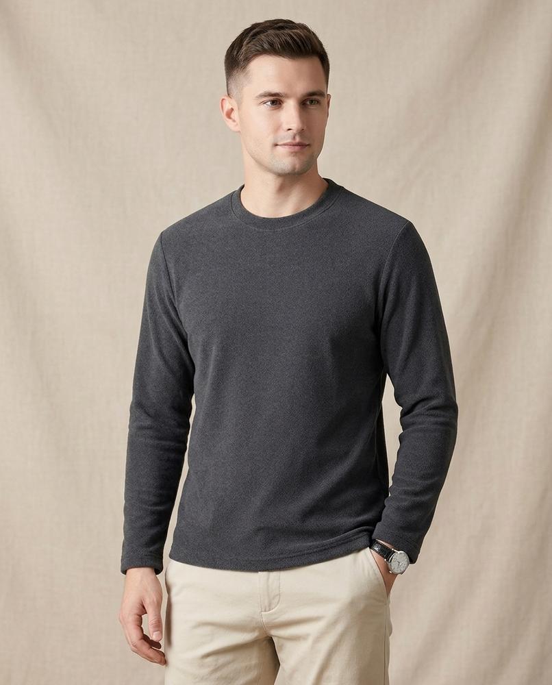 Lands Mode - Visin | Gefüttert Langärmlig Shirt Herren