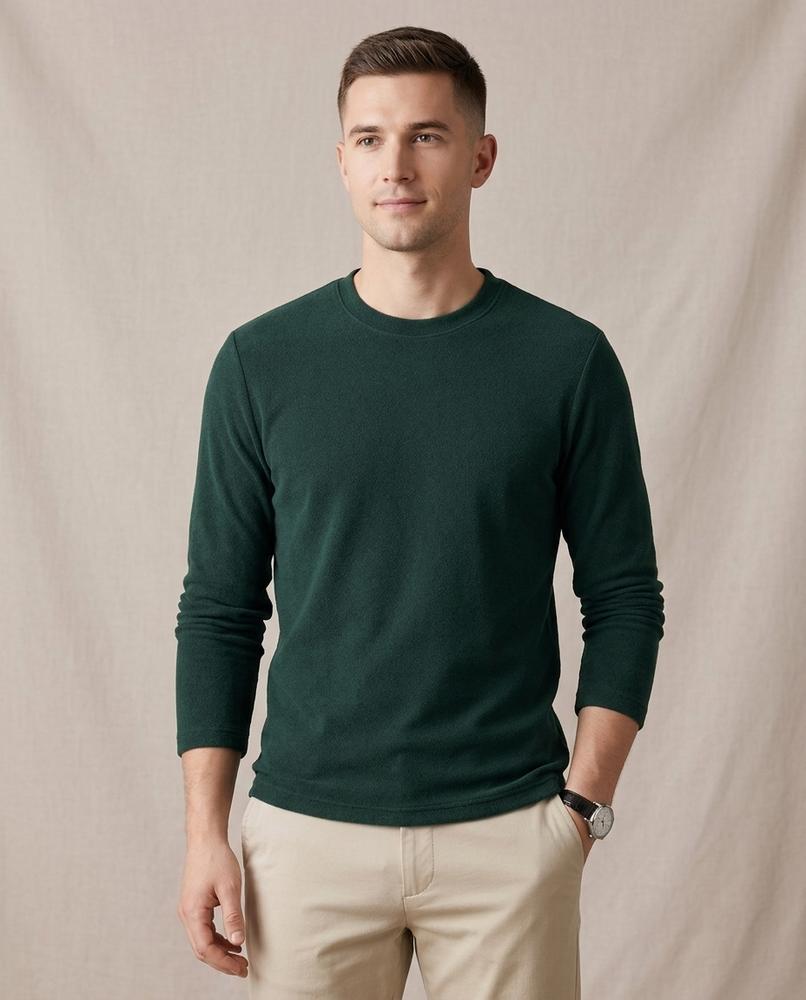 Lands Mode - Visin | Gefüttert Langärmlig Shirt Herren