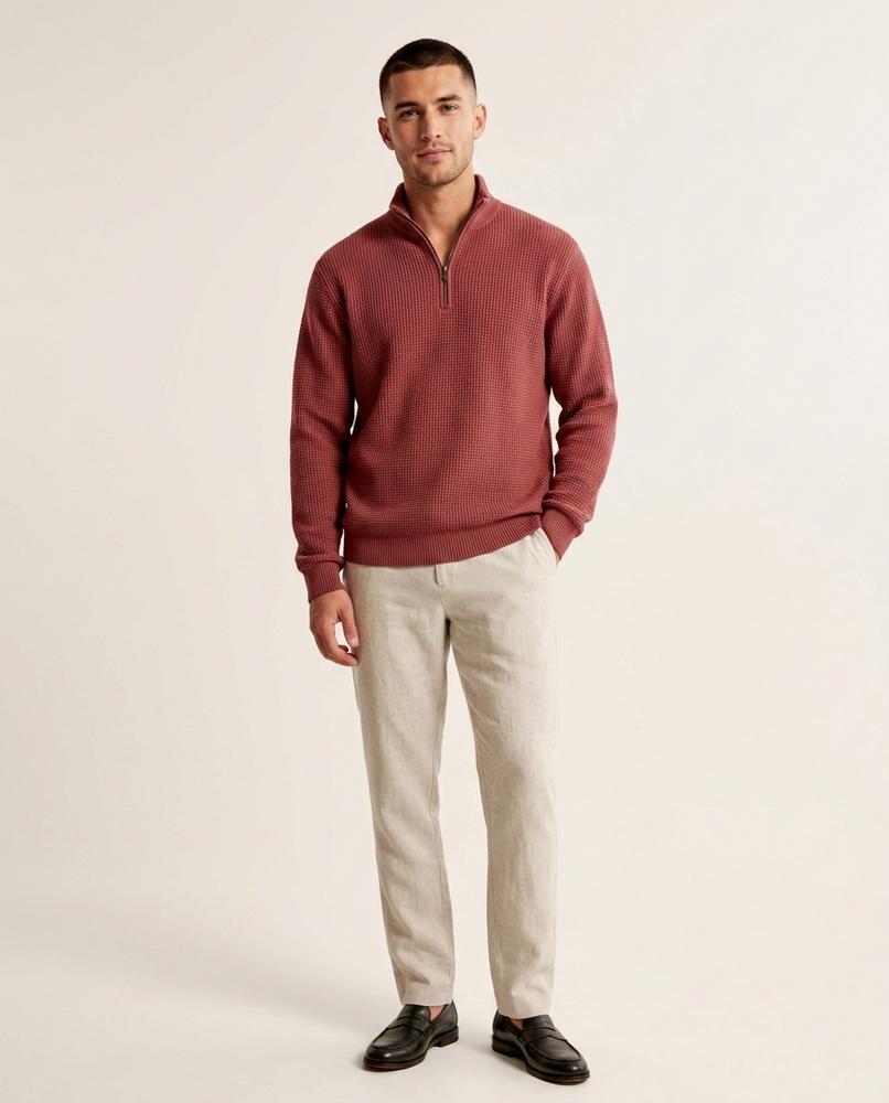 Lands Mode - Alnor | Strukturiert Langärmlig Pullover Herren