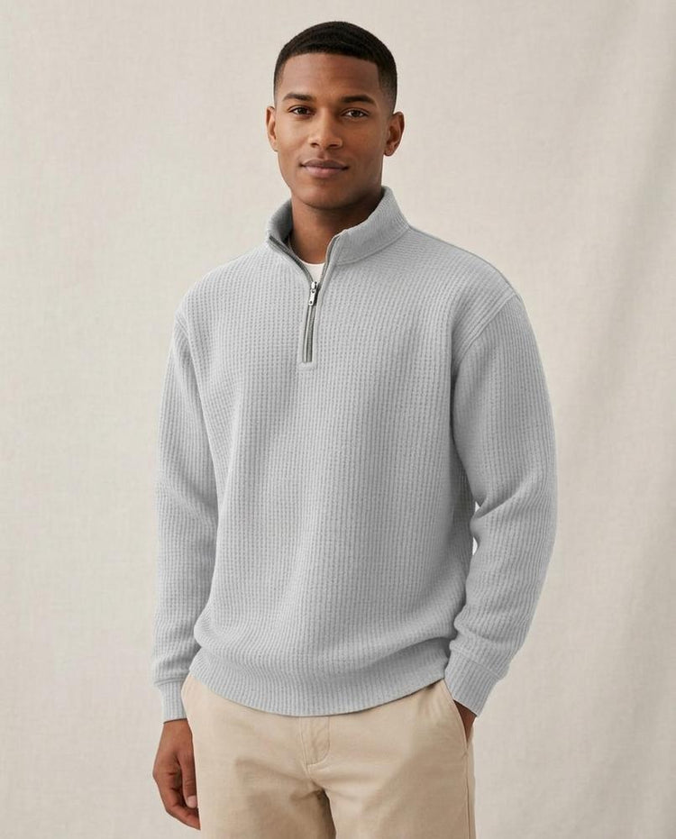 Beanland - Alnor | Strukturiert Langärmlig Pullover Herren
