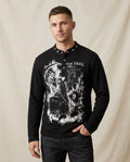Lands Mode - Lomon | Langärmliges Bedrucktes Shirt Herren