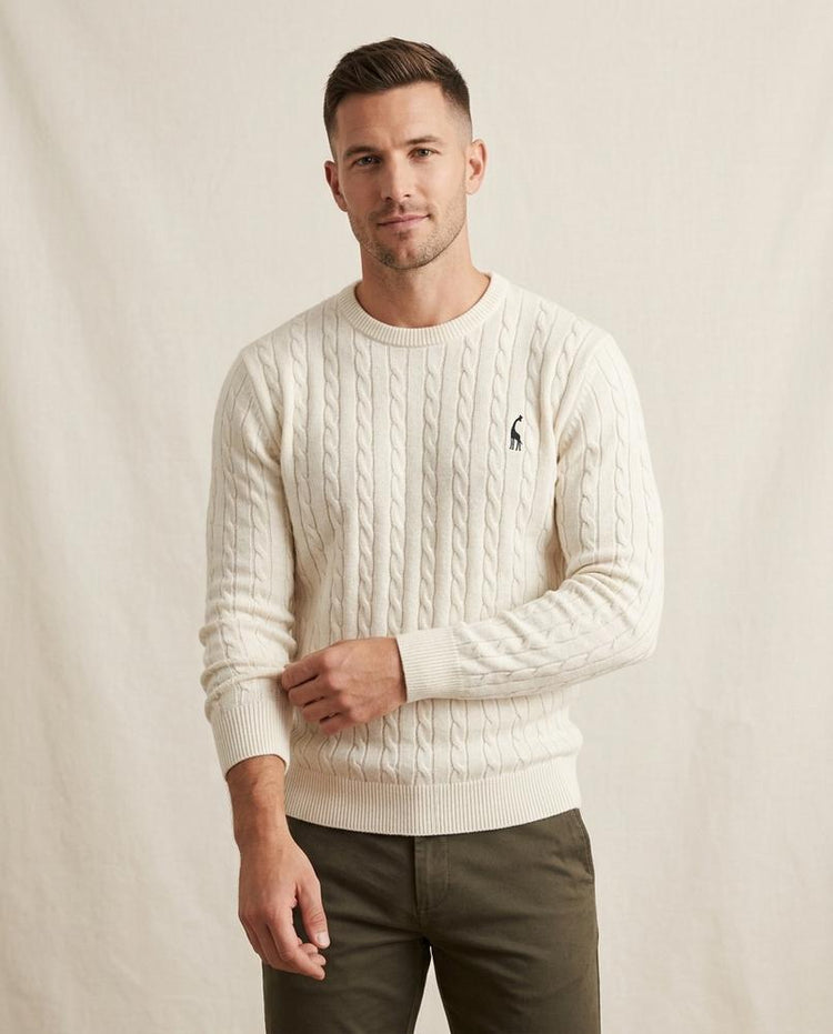Beanland - Salin | Strukturierter Strick Pullover Herren