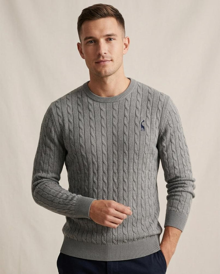 Beanland - Salin | Strukturierter Strick Pullover Herren