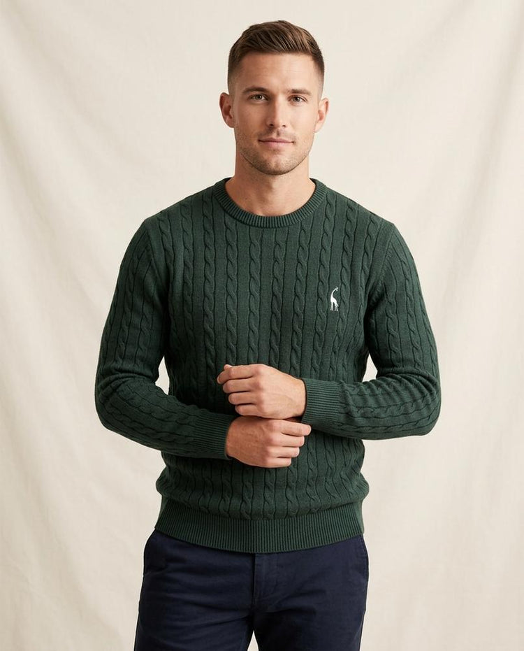 Beanland - Salin | Strukturierter Strick Pullover Herren