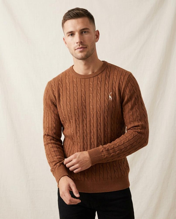 Beanland - Salin | Strukturierter Strick Pullover Herren