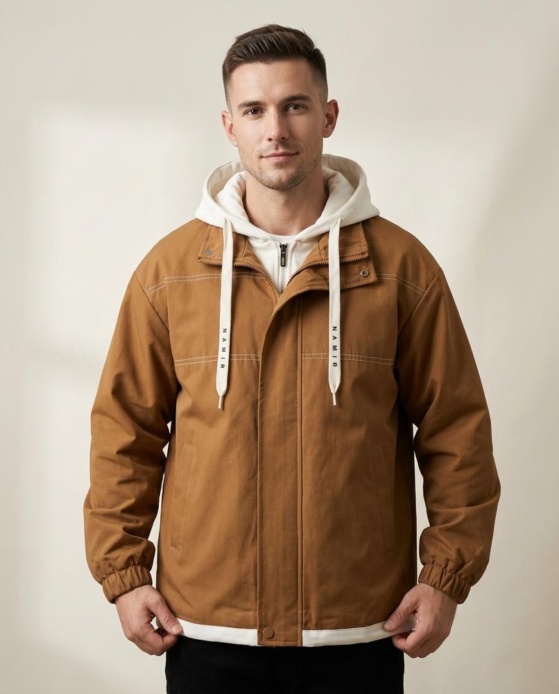 Lands Mode - Aopos | Mehrlagig Gefüttert Jacke Unisex
