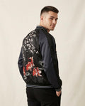 Lands Mode - Yoduv | Bestickte Satinierte Jacke Unisex