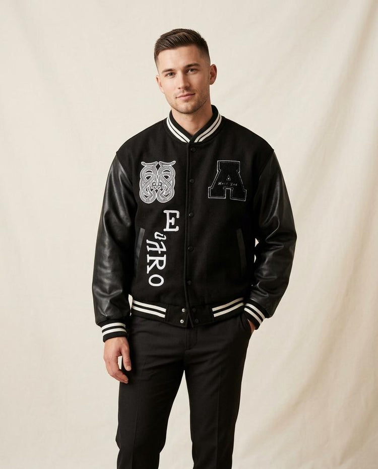 Beanland - Eamok | Gefüttert Bestickt Jacke Unisex