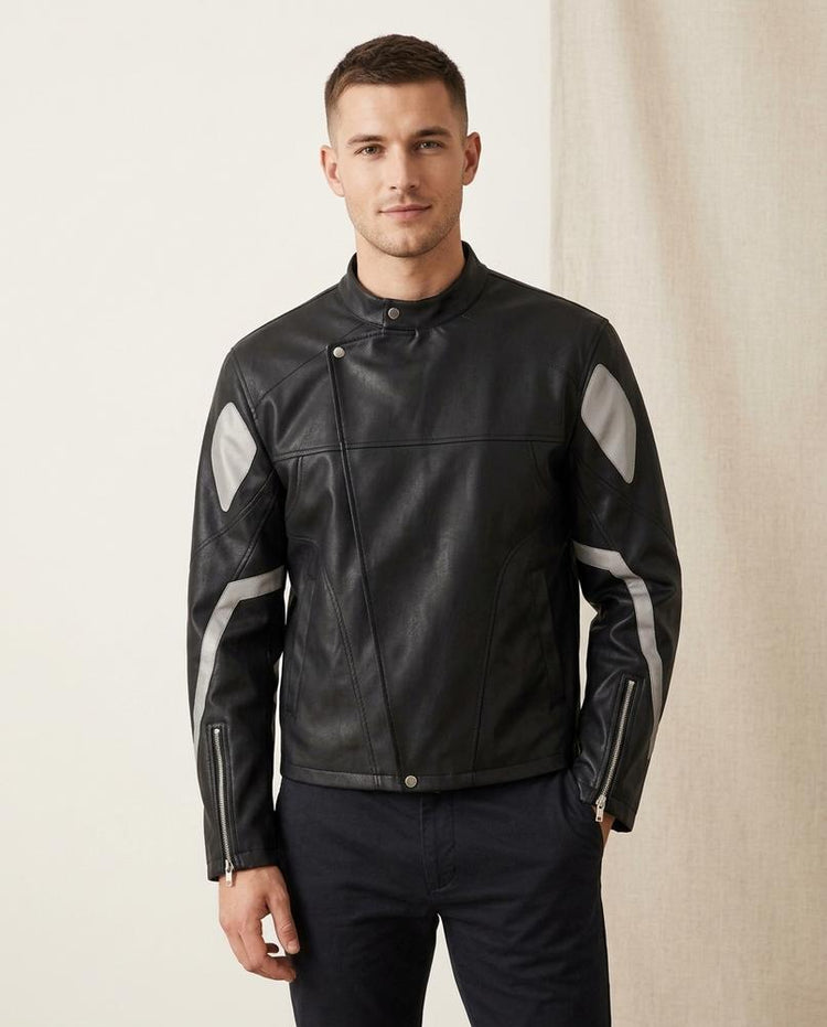 Beanland - Sopol | Asymmetrisch Zweifarbig Jacke Herren