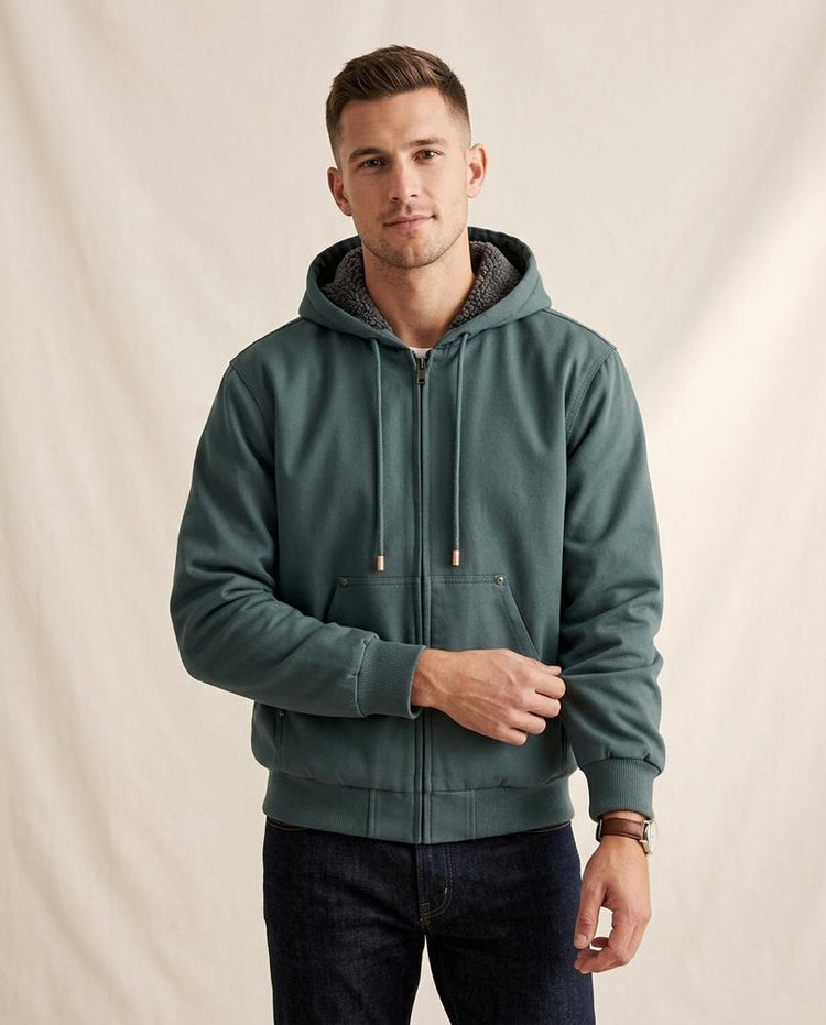 Beanland - Cogiv | Gefütterter Unifarbener Hoodie Unisex