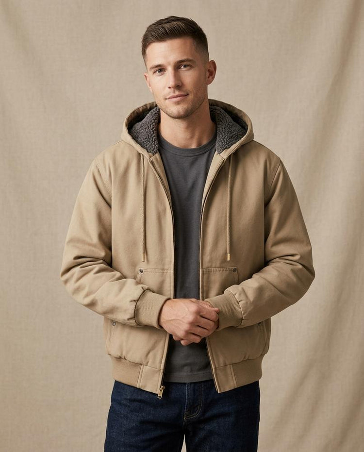 Beanland - Cogiv | Gefütterter Unifarbener Hoodie Unisex