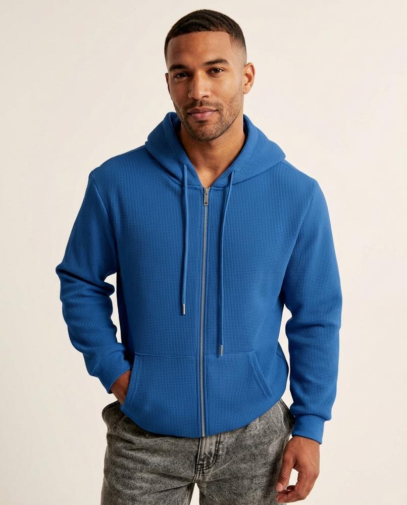 Lands Mode - Sebal | Strukturierter Langärmliger Hoodie Herren