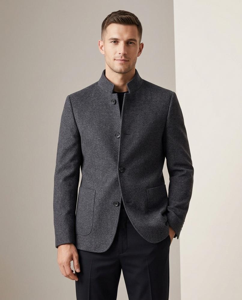 Lands Mode - Migim | Wollene Taillierte Jacke Herren