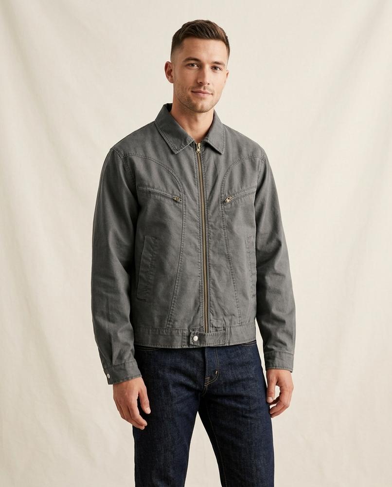 Lands Mode - Lizan | Robuste Gezipte Jacke Herren