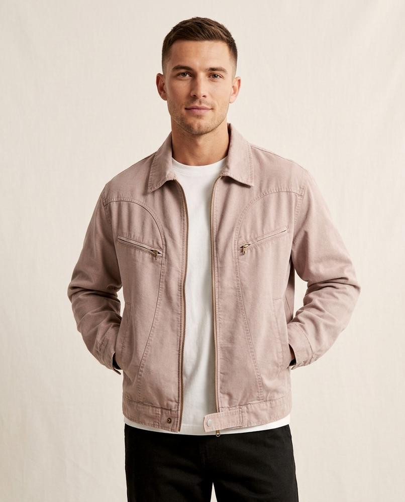 Lands Mode - Lizan | Robuste Gezipte Jacke Herren