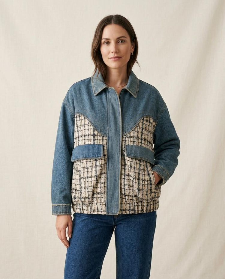 Beanland - Runul | Kombinierte Strukturierte Jacke Unisex