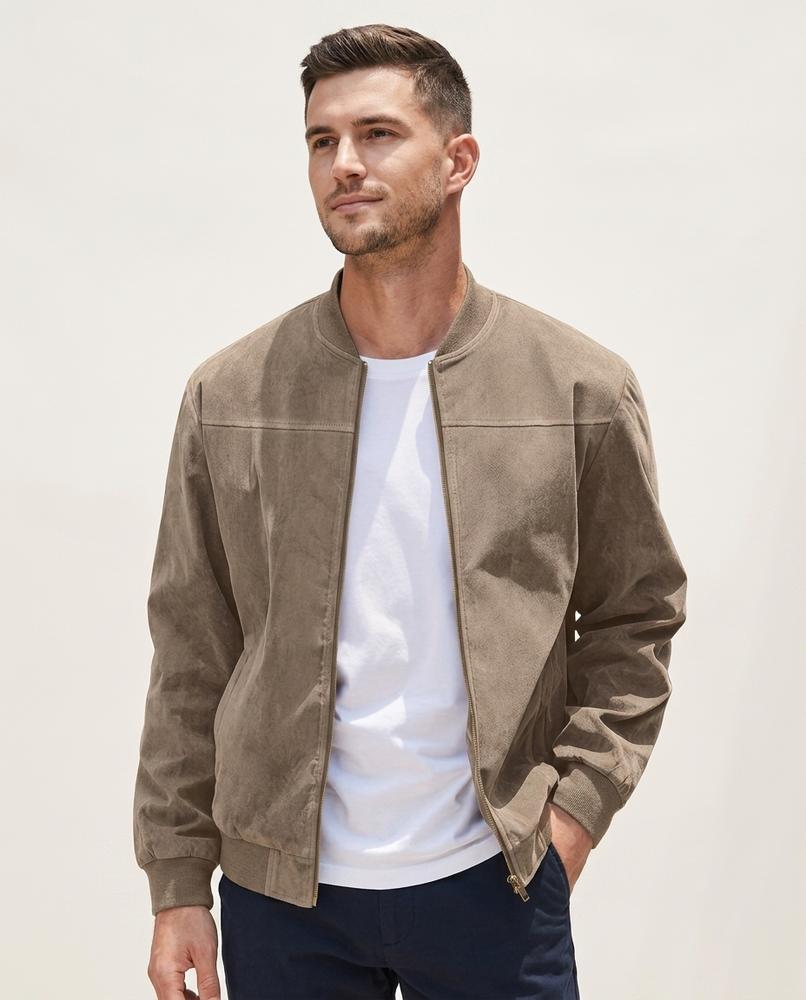 Beanland - Nudam | Reißverschluss Velours Jacke Herren