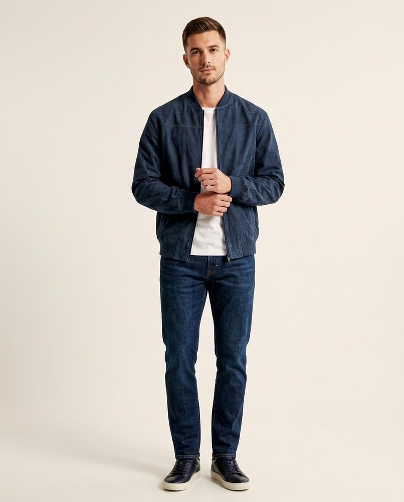 Lands Mode - Nudam | Reißverschluss Velours Jacke Herren