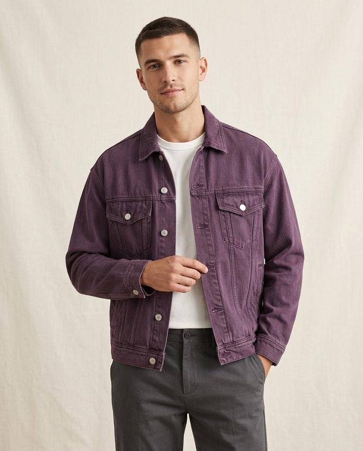 Beanland - Yurel | Geknöpfte Denim Jacke Unisex
