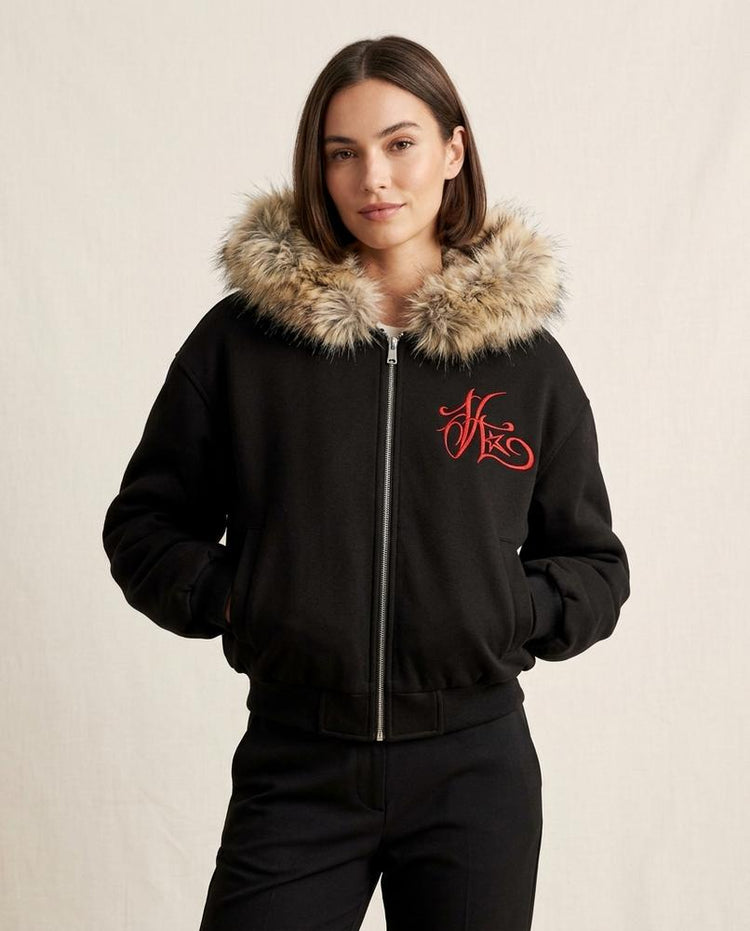 Beanland - Aawim | Gefüttert Bestickt Jacke Damen