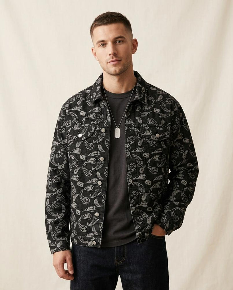 Beanland - Eeror | Gemustert Strukturiert Jacke Unisex