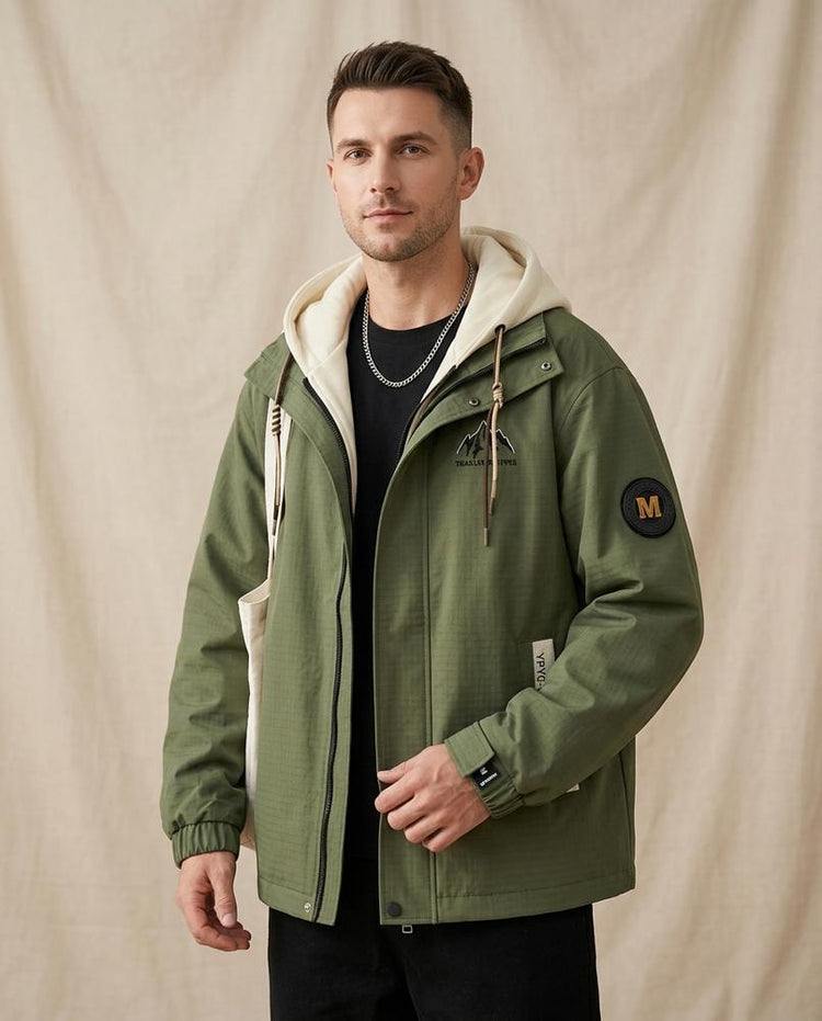 Beanland - Linus | Gefütterte Kapuzen Jacke Herren