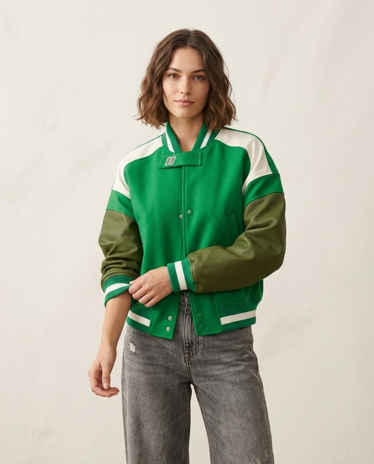 Beanland - Mahet | Mehrfarbig Geknöpft Jacke Damen