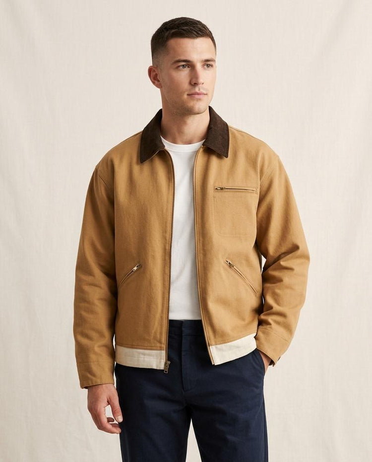 Beanland - Rupet | Zweifarbige Canvas Jacke Unisex