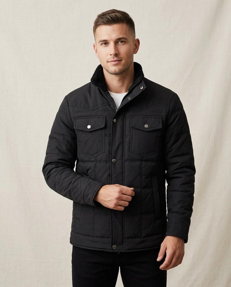 Lands Mode - Yuvod | Gesteppt Gefüttert Jacke Herren