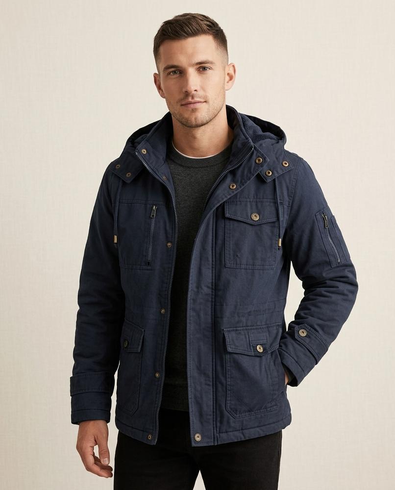 Lands Mode - Kuted | Gefüttert Funktional Jacke Herren