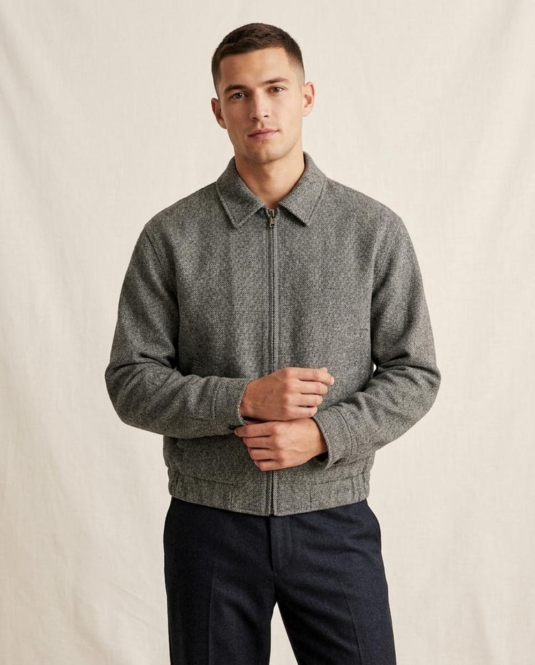 Beanland - Duror | Strukturierte Hemdkragen Jacke Herren