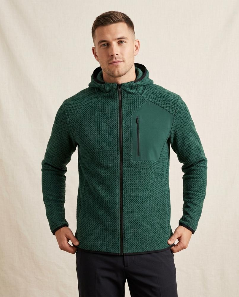 Lands Mode - Luzer | Gitter Fleece Jacke Herren