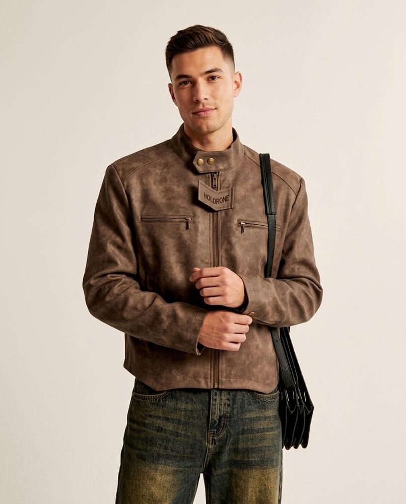 Lands Mode - Eefin | Asymmetrische Gewaschene Jacke Unisex