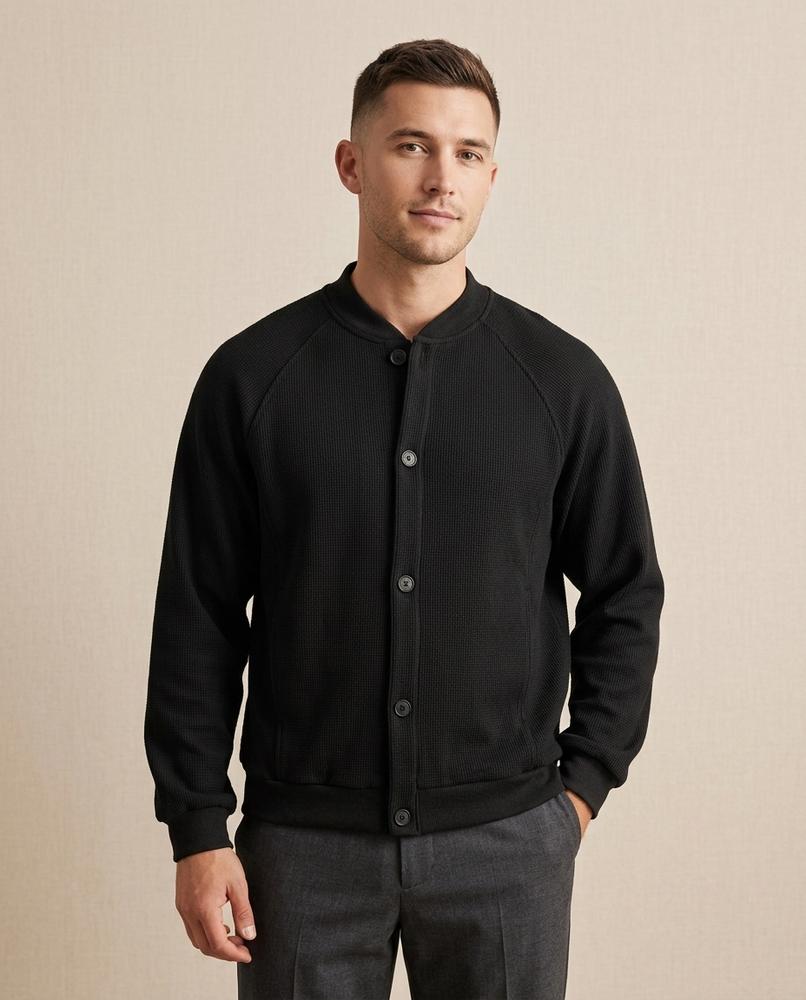 Lands Mode - Lusar | Strukturiert Geknöpft Jacke Unisex