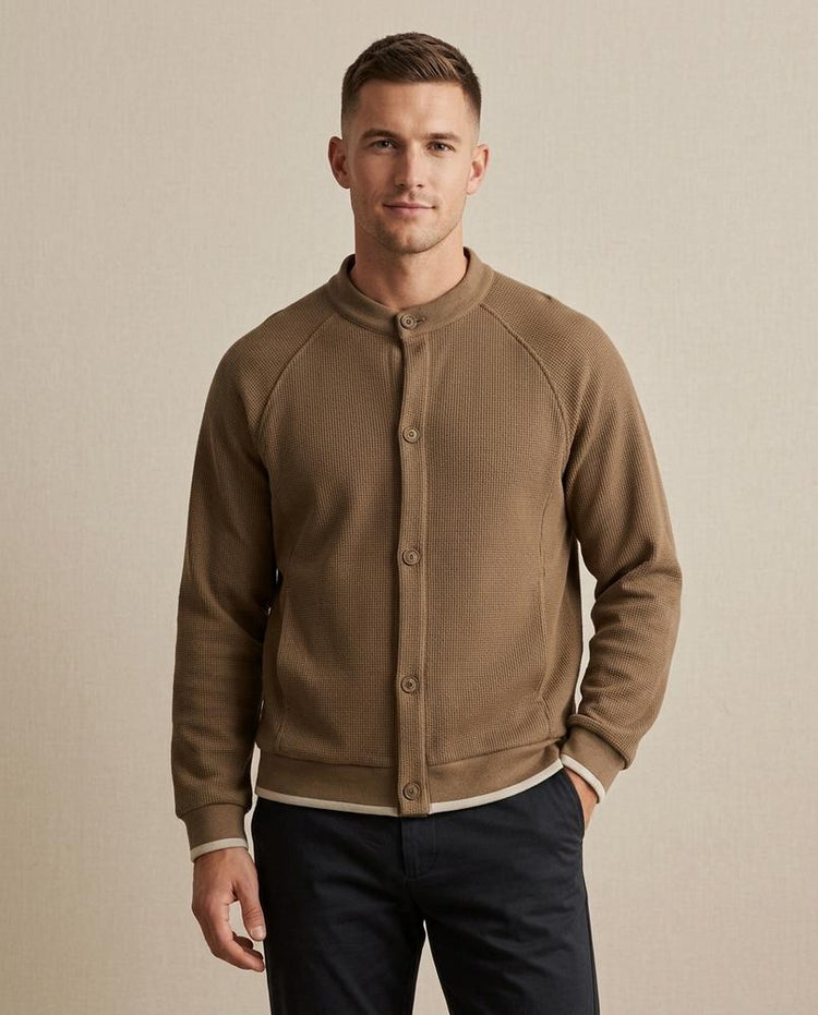 Beanland - Lusar | Strukturiert Geknöpft Jacke Unisex