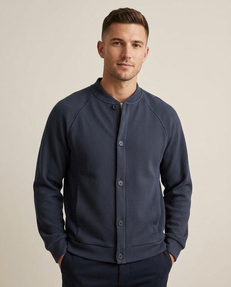 Lands Mode - Lusar | Strukturiert Geknöpft Jacke Unisex