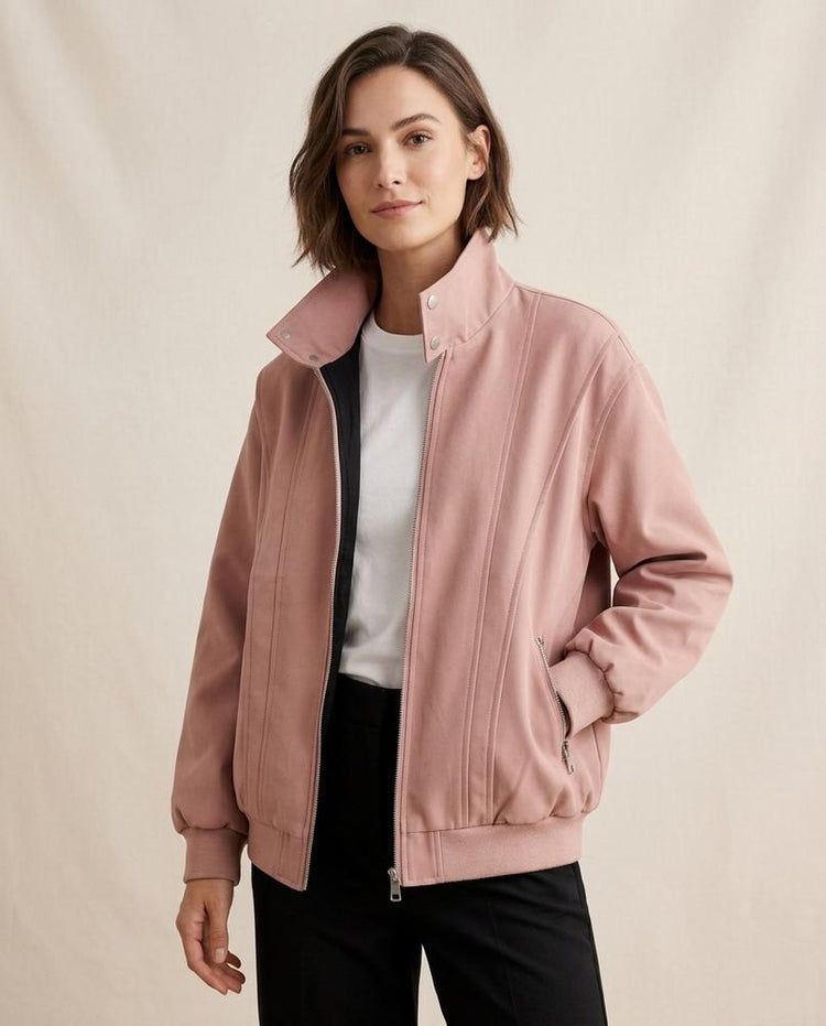 Beanland - Yuket | Strukturierte Hochgeschlossene Jacke Unisex