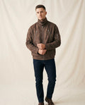 Lands Mode - Mezad | Hochgeschlossene Velours Jacke Unisex