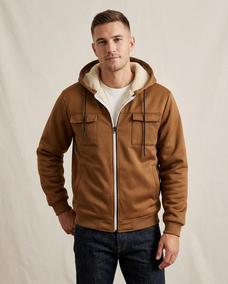Beanland - Dolet | Gefütterter Dicker Hoodie Herren