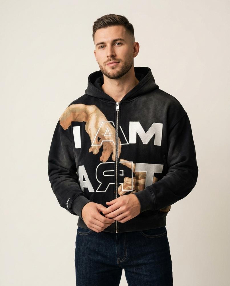 Lands Mode - Zegov | Bedruckt Appliziert Hoodie Unisex